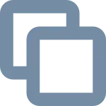 Copy S SVG Icon